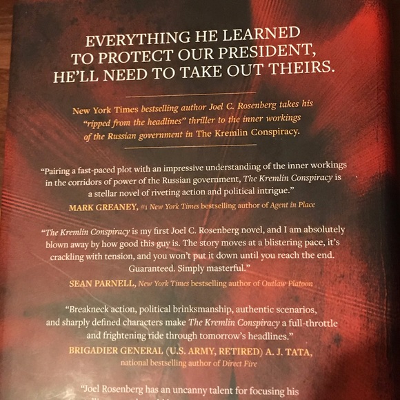 Joel C Rosenberg bundle two hardcovers - Picture 5 of 6